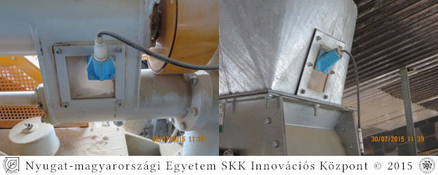 Image showing sensors
attached to industrial equipment.