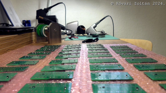 Image showing PCBs
and soldering equipment.